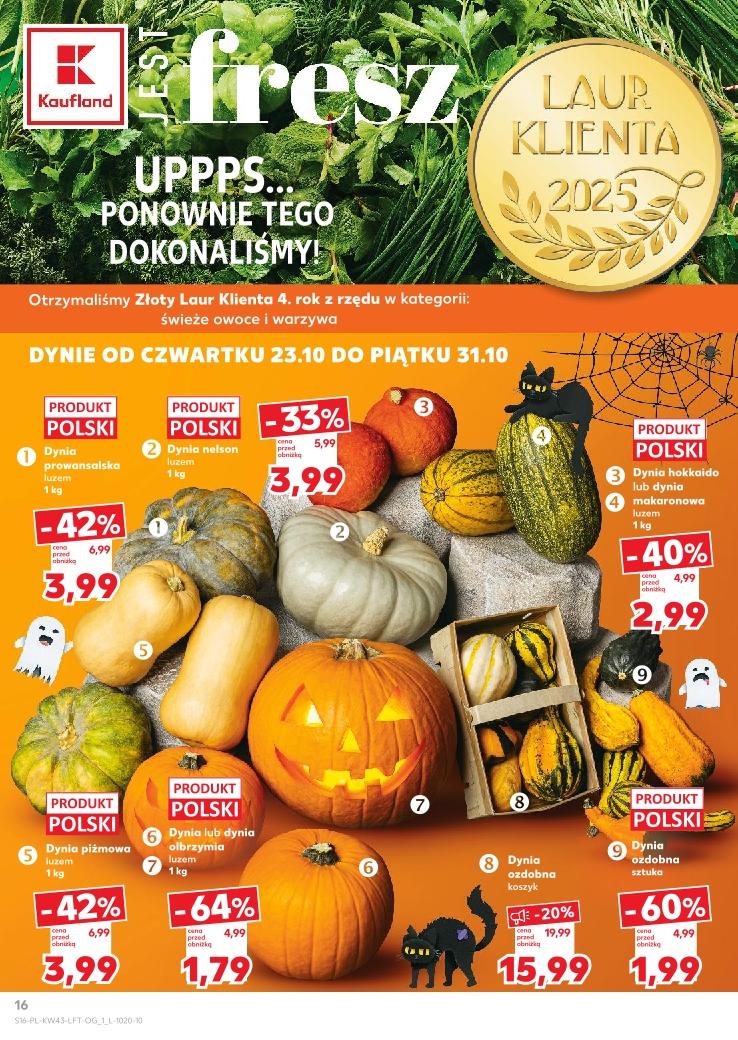 Gazetka promocyjna Kaufland str. 16