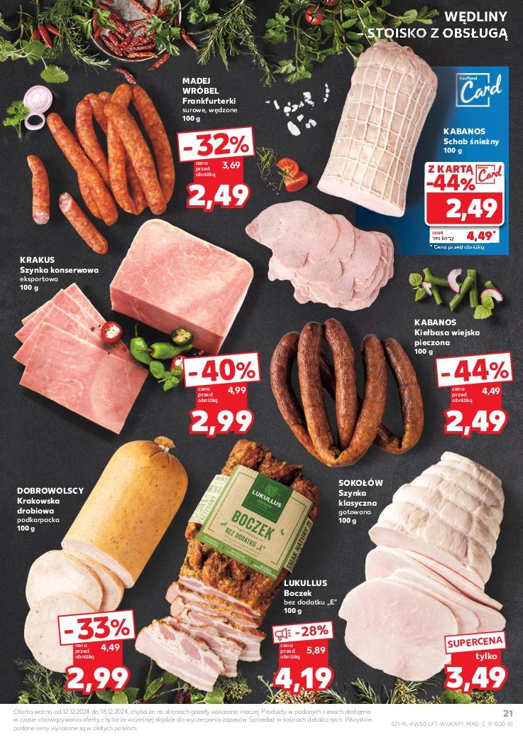 Gazetka promocyjna Kaufland str. 21