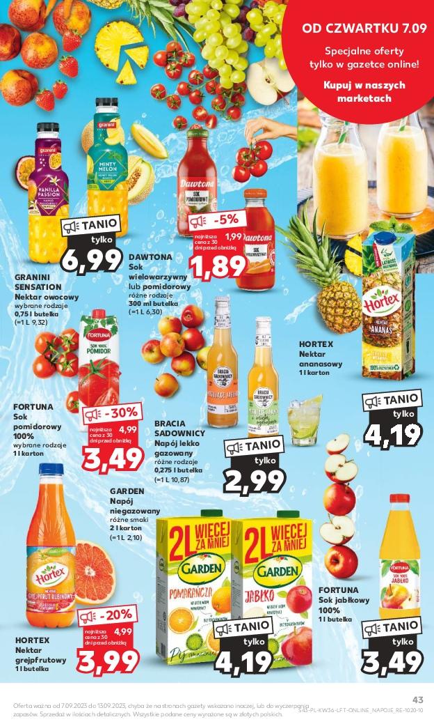 Gazetka promocyjna Kaufland str. 43