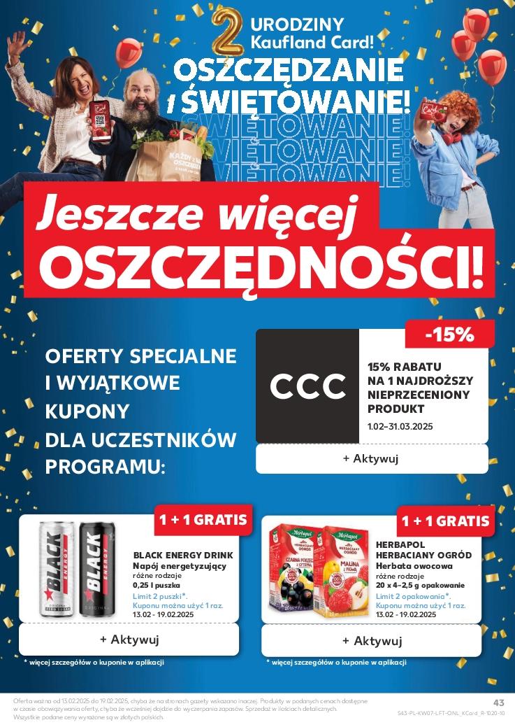 Gazetka promocyjna Kaufland str. 43