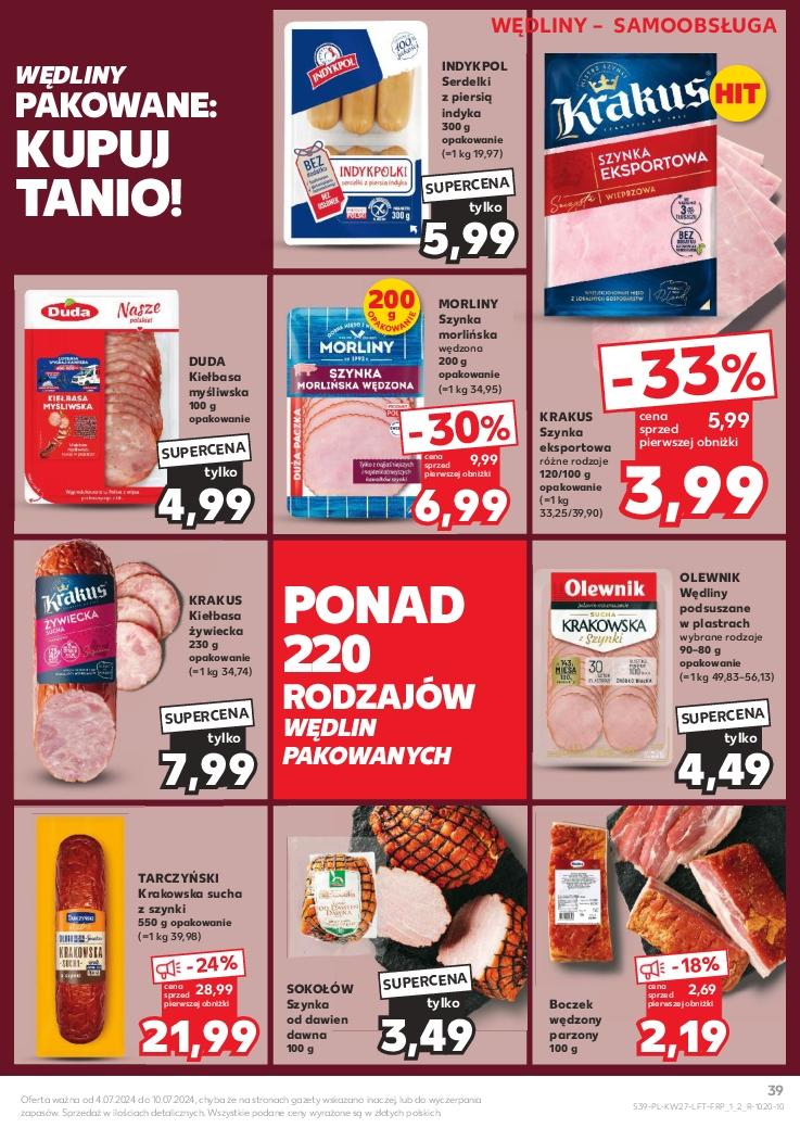 Gazetka promocyjna Kaufland str. 39