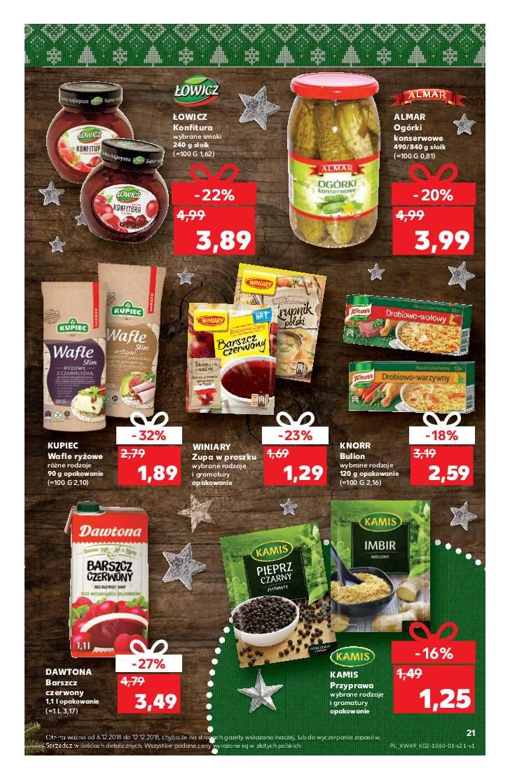 Gazetka promocyjna Kaufland str. 21