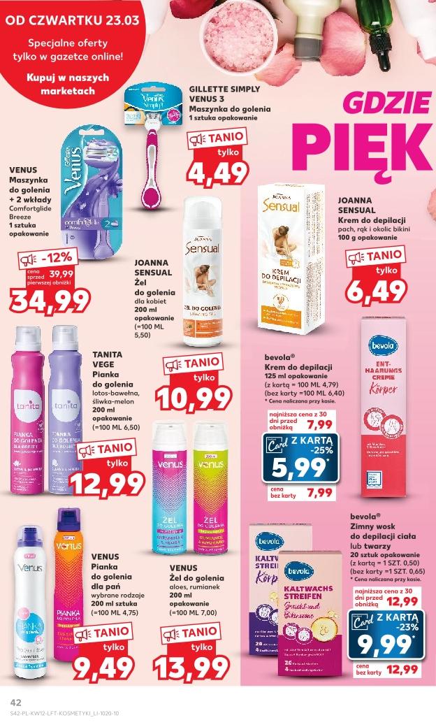 Gazetka promocyjna Kaufland str. 42