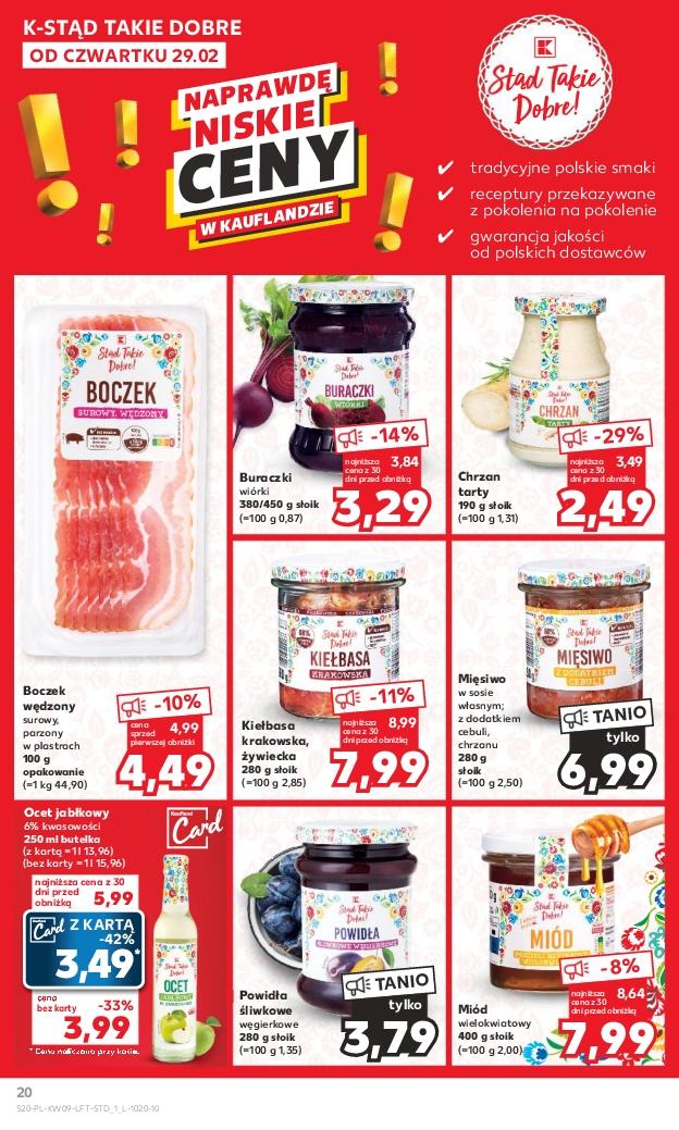 Gazetka promocyjna Kaufland str. 20