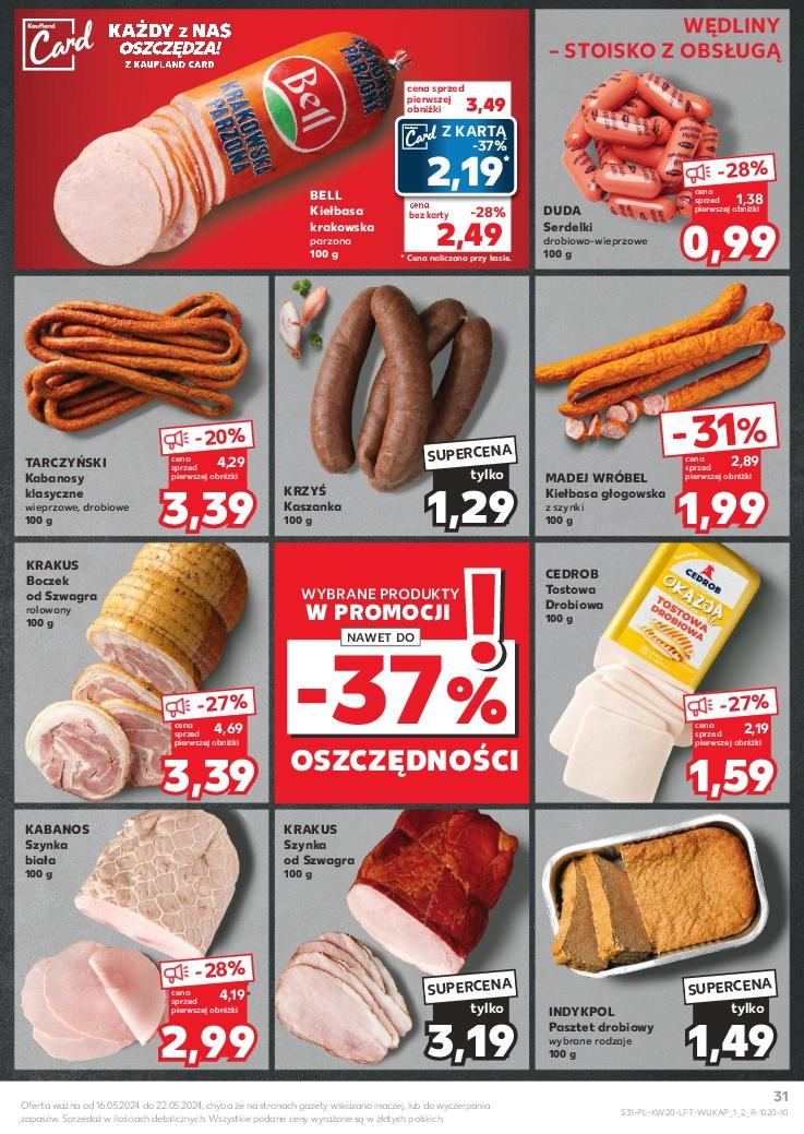 Gazetka promocyjna Kaufland str. 31