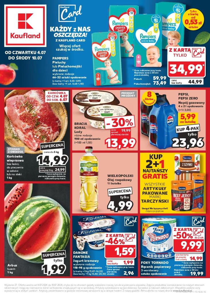 Gazetka promocyjna Kaufland str. 1