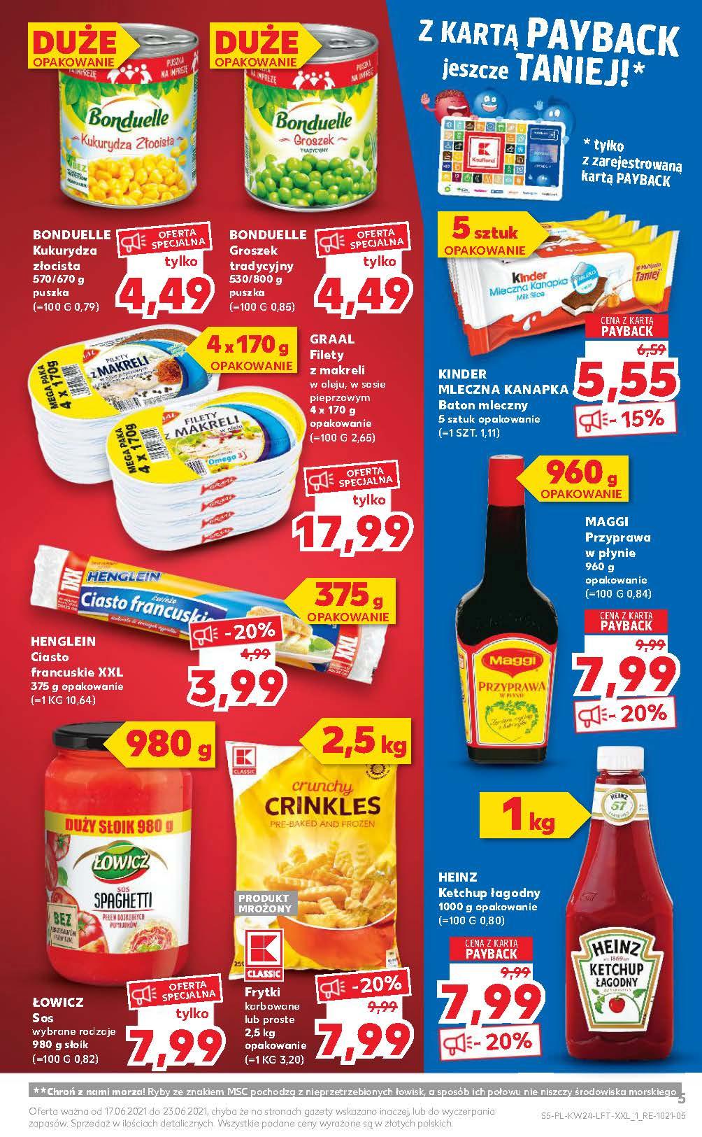 Gazetka promocyjna Kaufland str. 5
