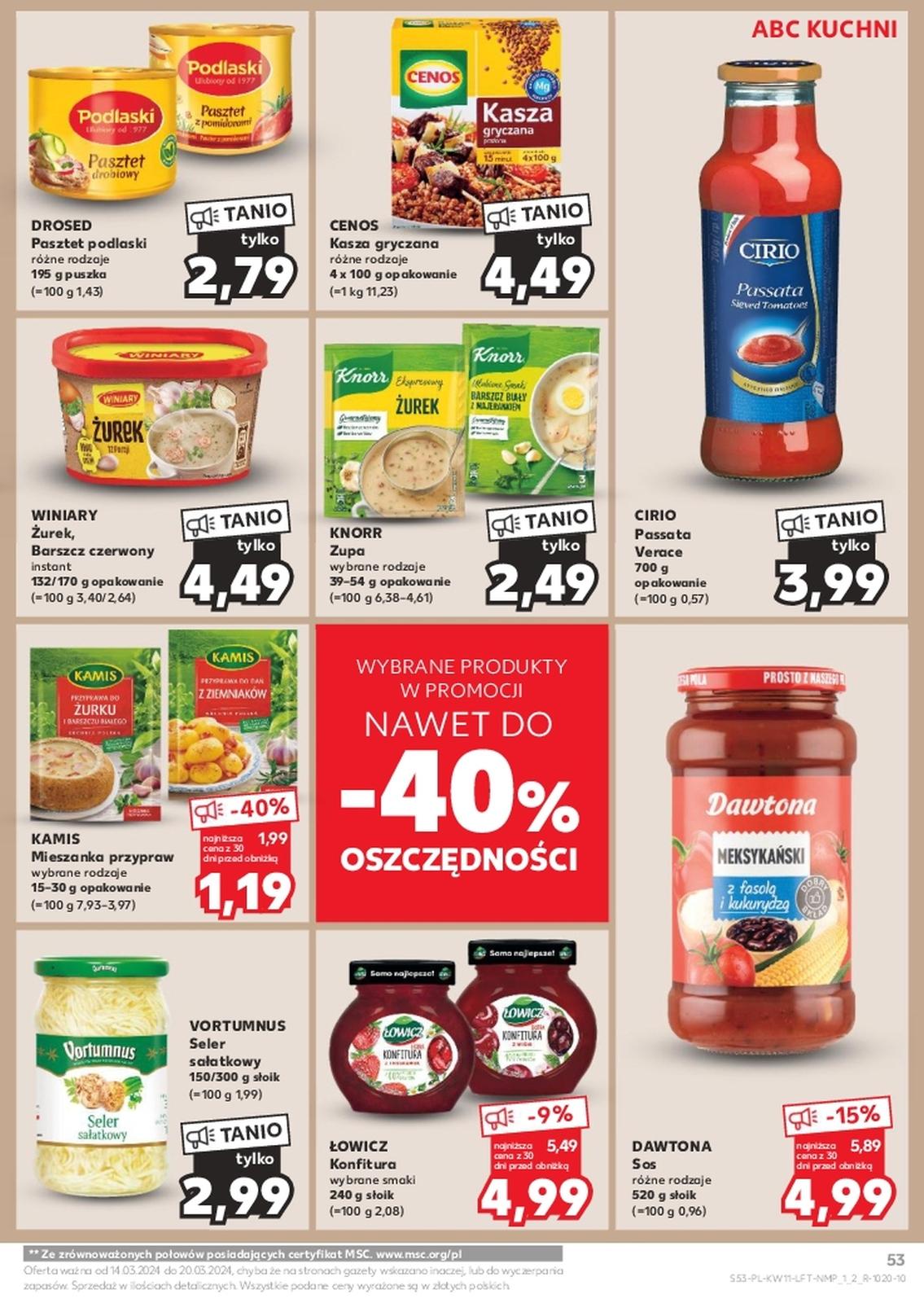 Gazetka promocyjna Kaufland str. 53