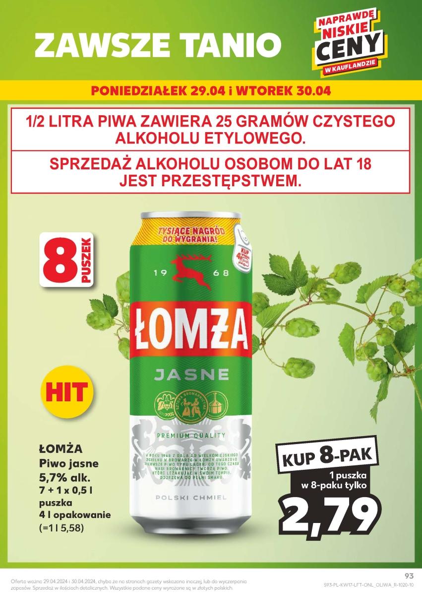 Gazetka promocyjna Kaufland str. 93