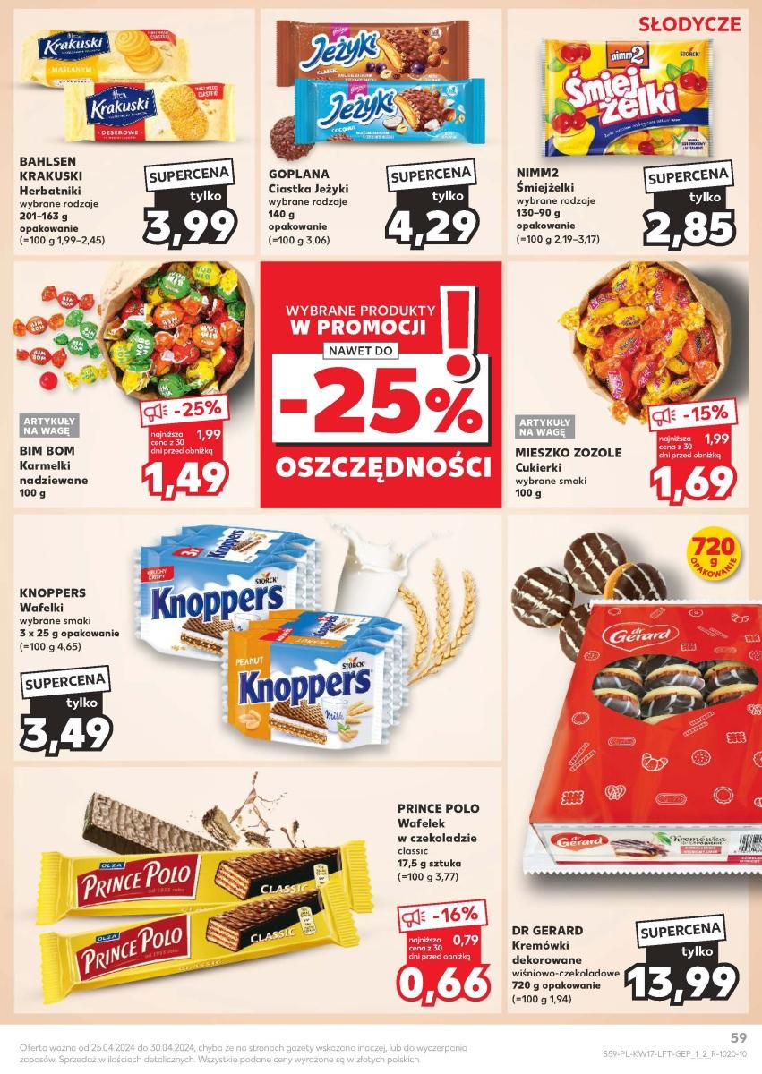 Gazetka promocyjna Kaufland str. 59