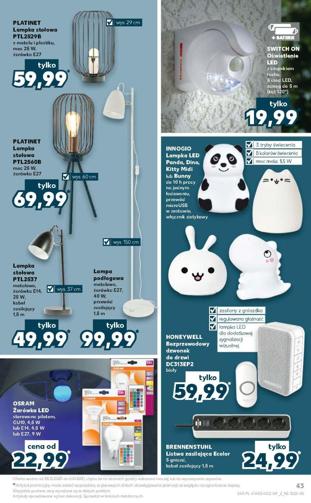 Gazetka promocyjna Kaufland str. 43