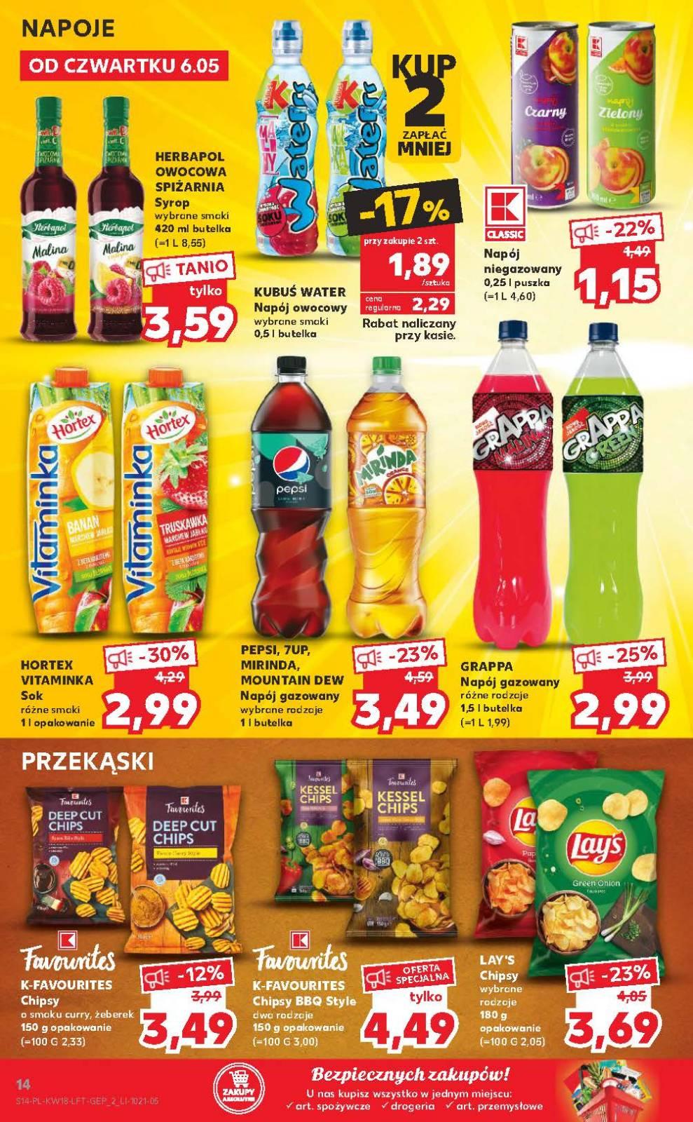 Gazetka promocyjna Kaufland str. 14