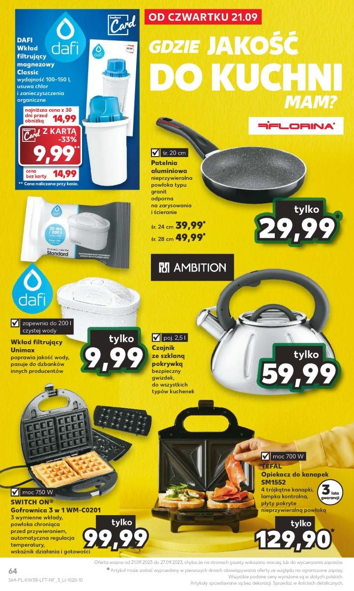 Gazetka promocyjna Kaufland str. 64