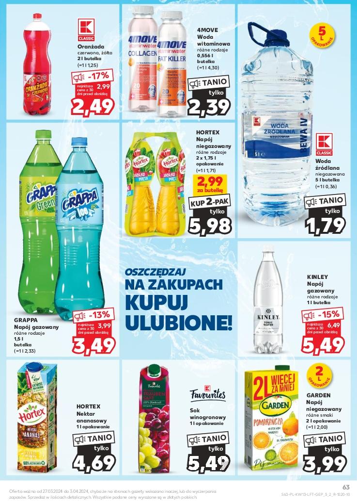 Gazetka promocyjna Kaufland str. 63