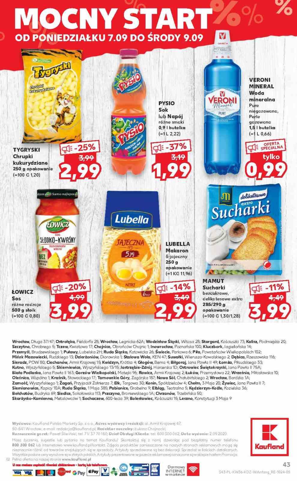 Gazetka promocyjna Kaufland str. 43