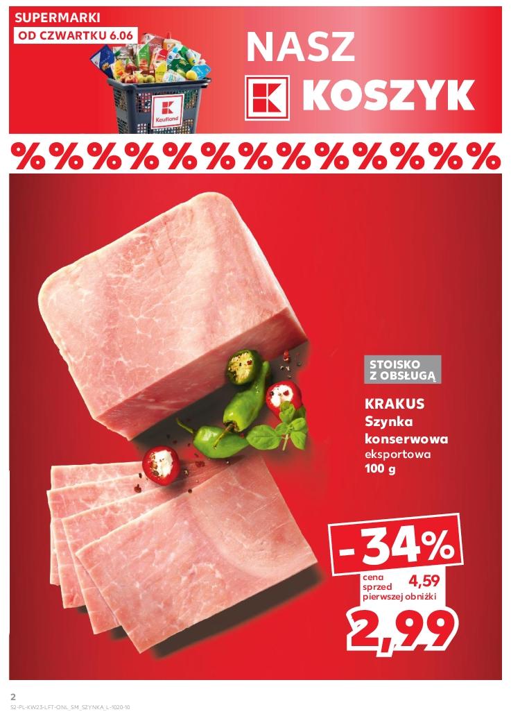 Gazetka promocyjna Kaufland str. 2