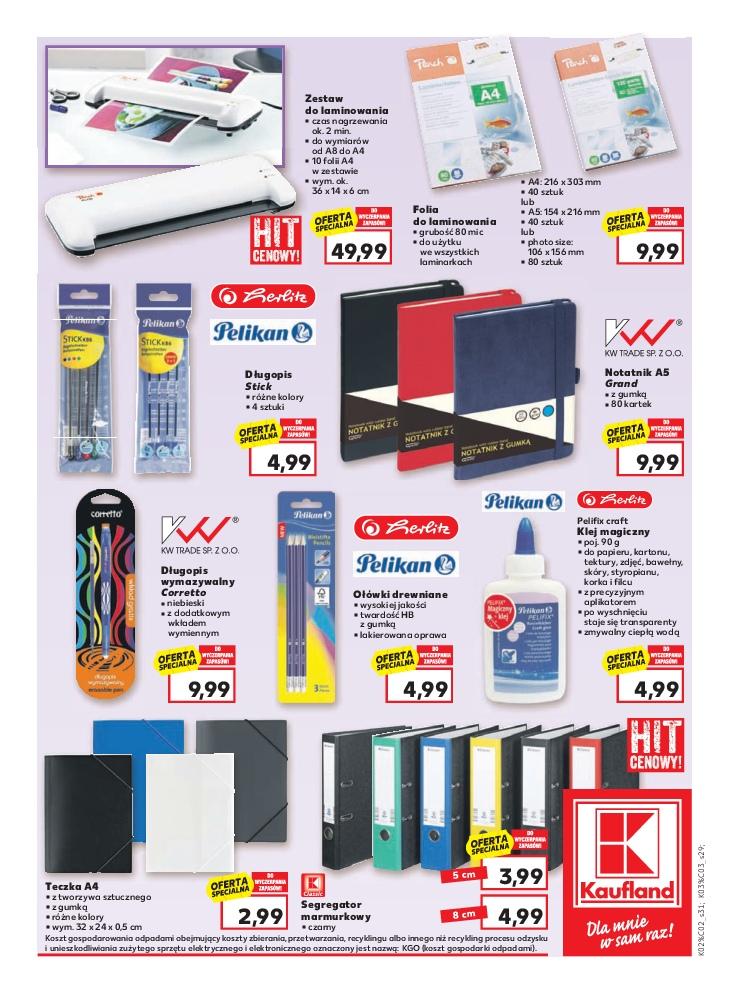 Gazetka promocyjna Kaufland str. 29
