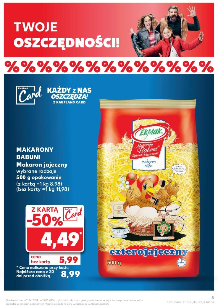 Gazetka promocyjna Kaufland str. 5