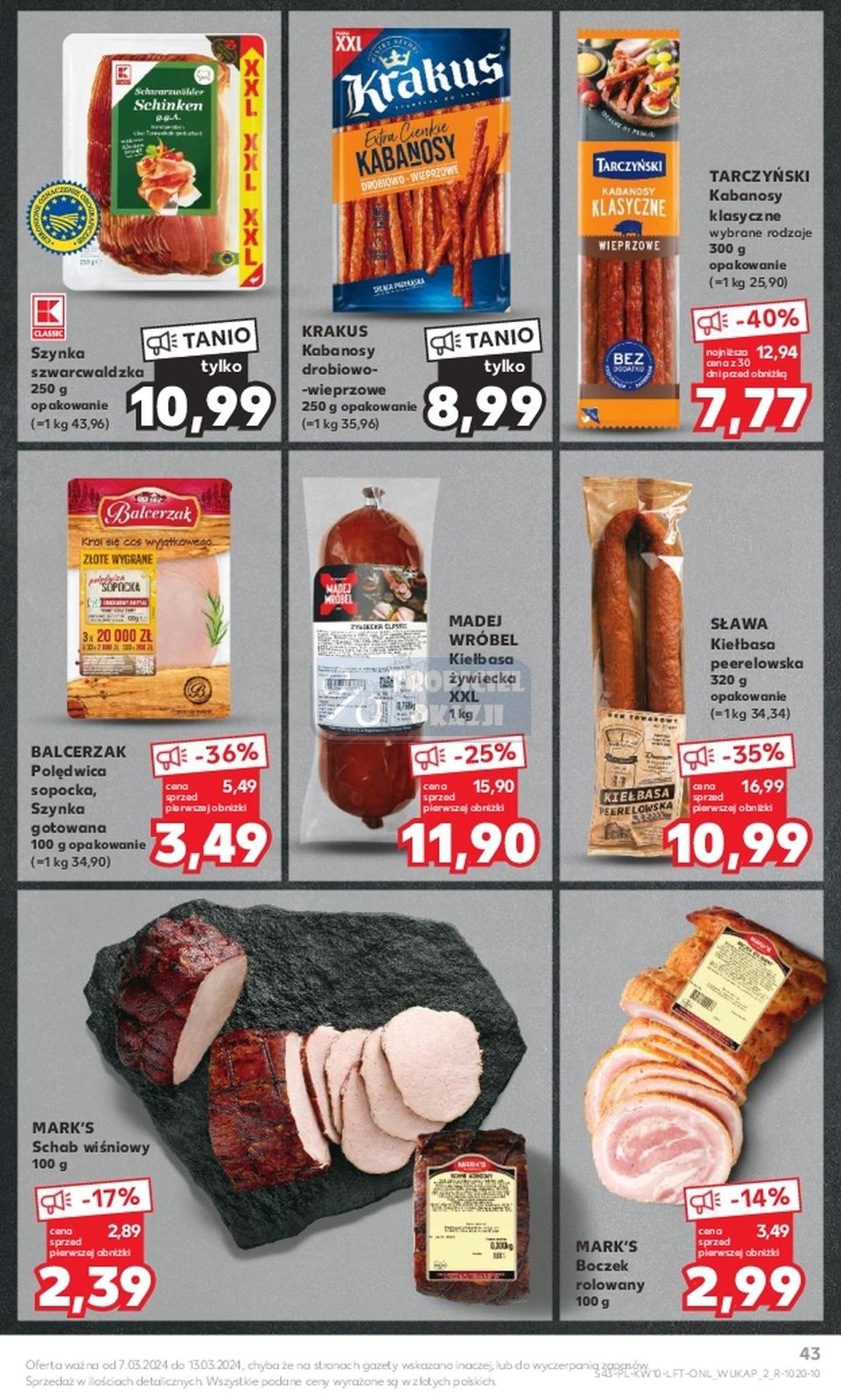 Gazetka promocyjna Kaufland str. 43