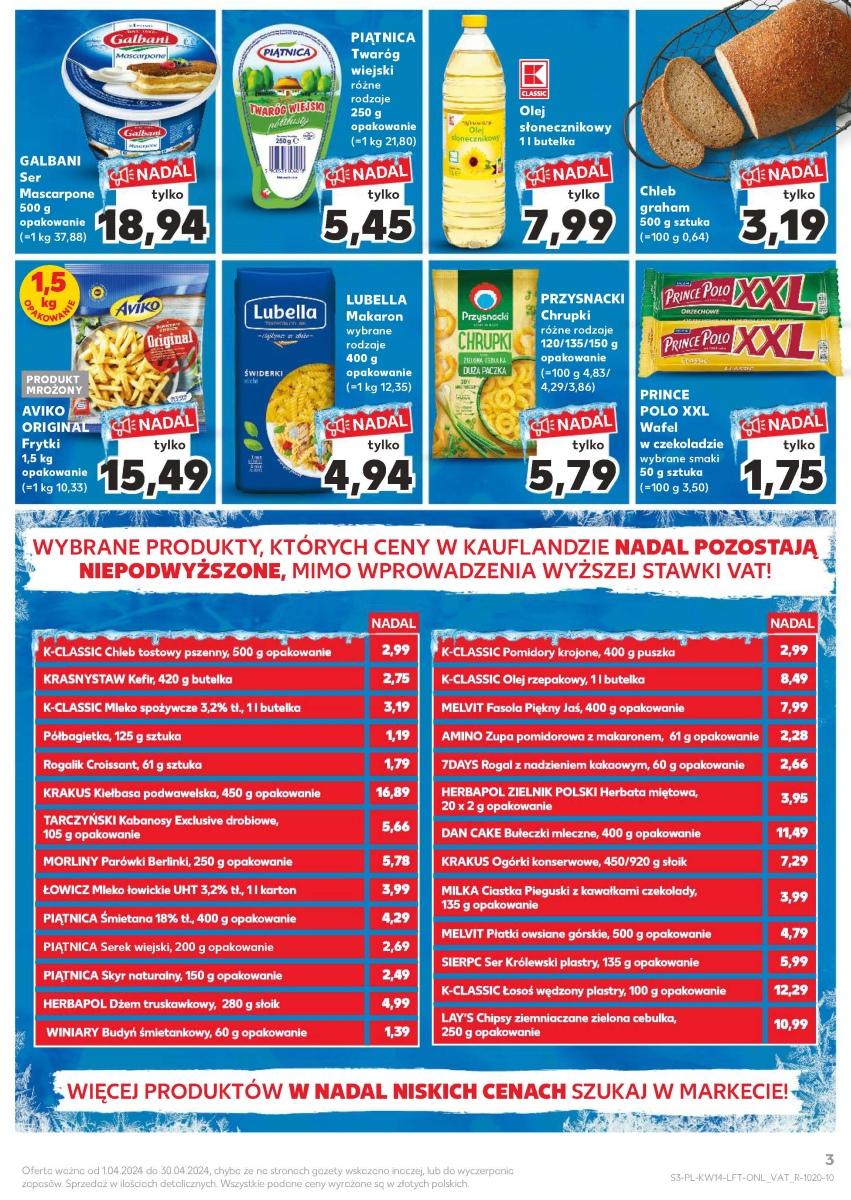 Gazetka promocyjna Kaufland str. 3