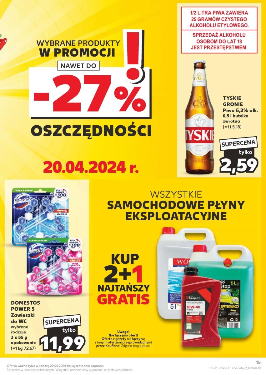 Gazetka promocyjna Kaufland str. 15