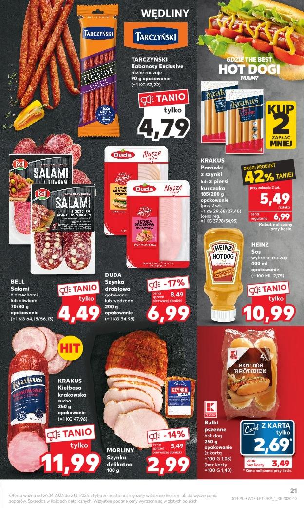 Gazetka promocyjna Kaufland str. 21