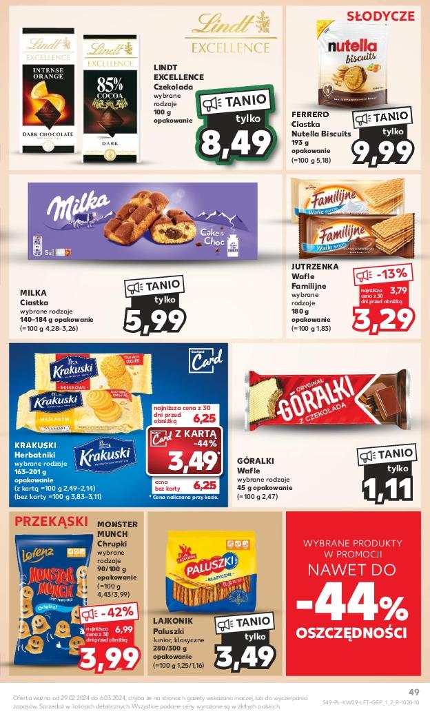 Gazetka promocyjna Kaufland str. 49