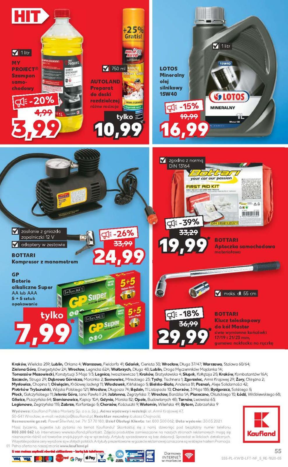Gazetka promocyjna Kaufland str. 55