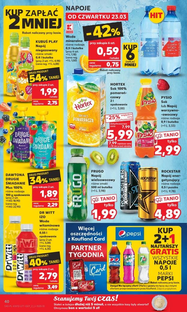 Gazetka promocyjna Kaufland str. 40