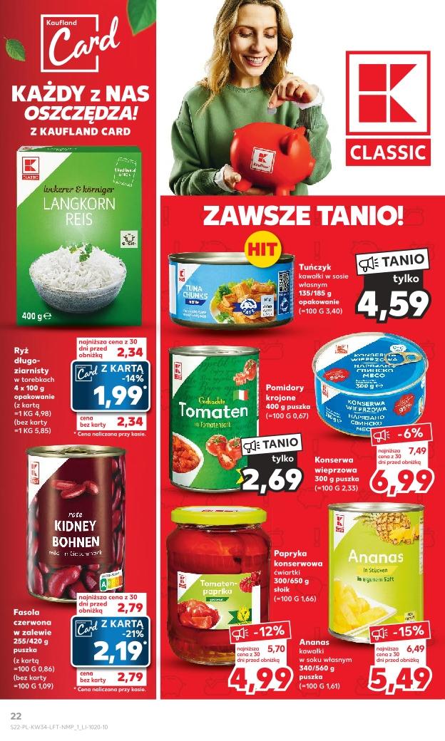 Gazetka promocyjna Kaufland str. 22