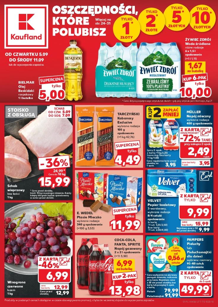 Gazetka promocyjna Kaufland str. 1