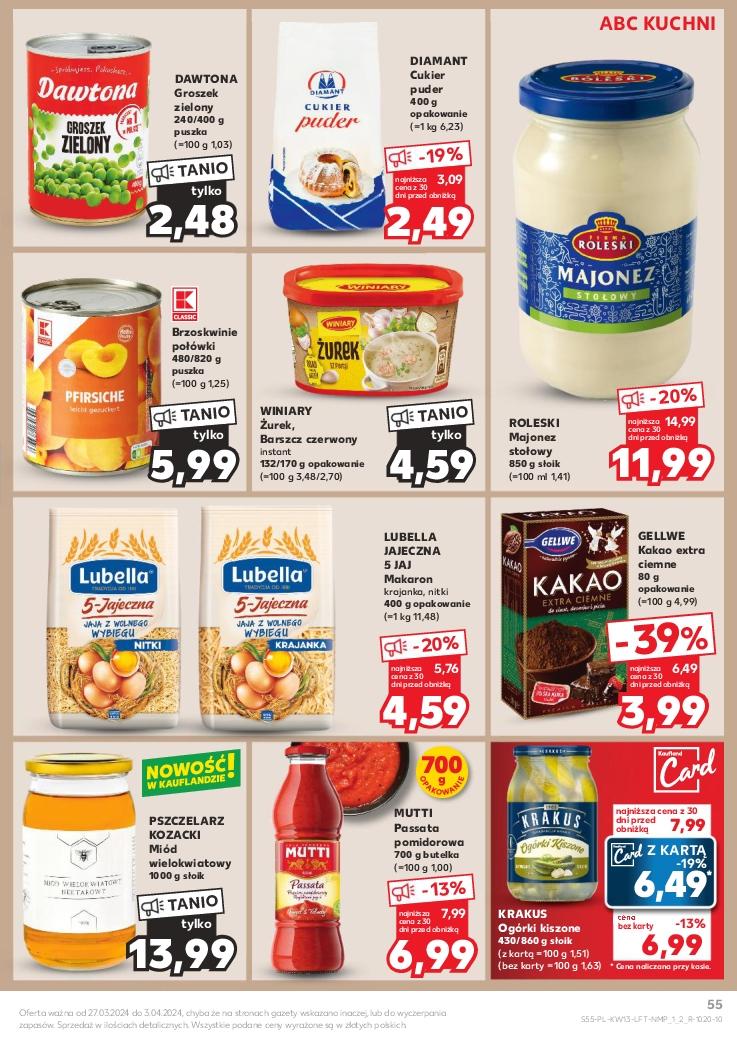Gazetka promocyjna Kaufland str. 55