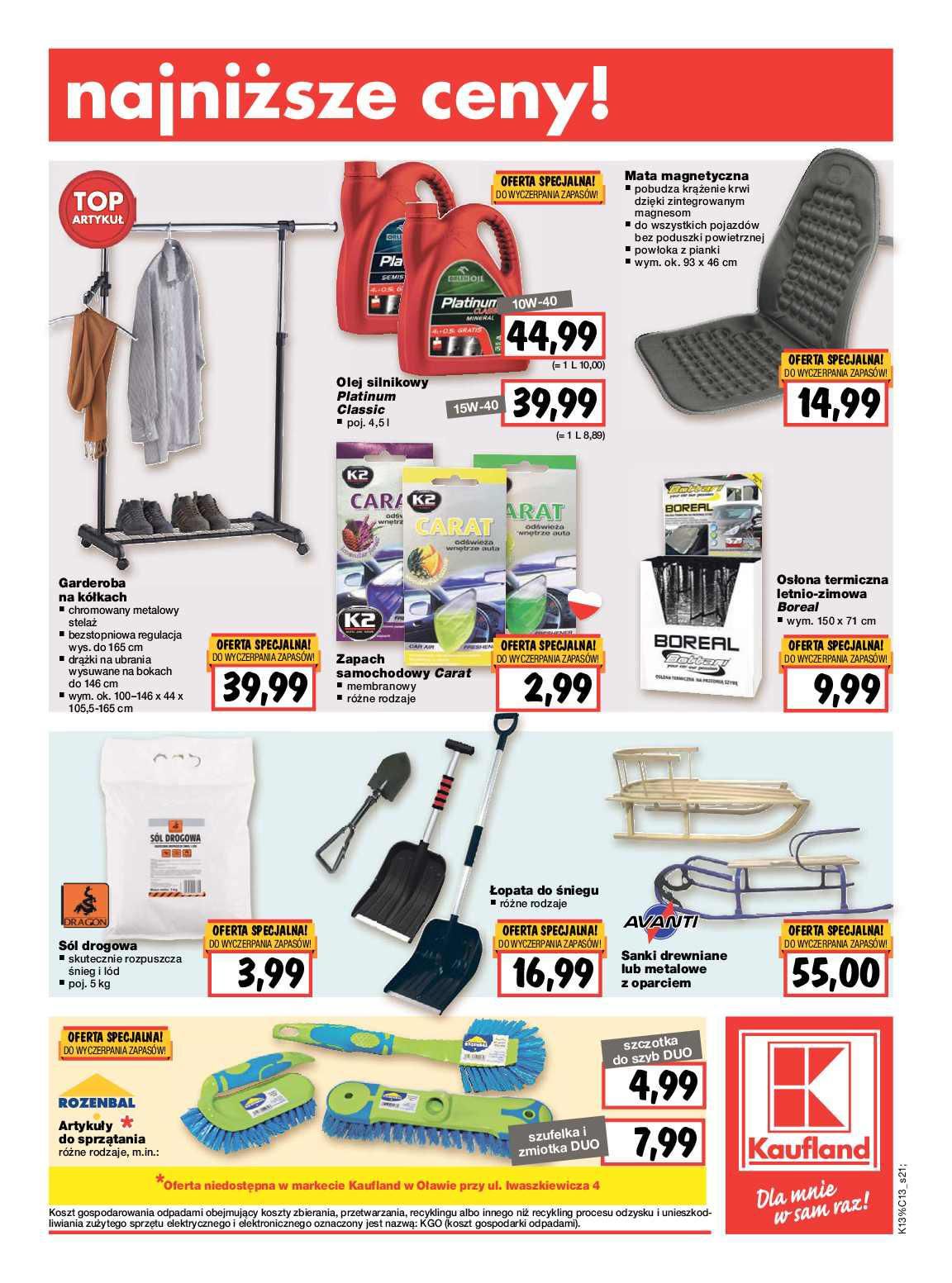 Gazetka promocyjna Kaufland str. 21