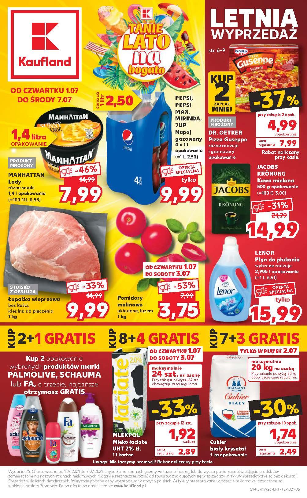 Gazetka promocyjna Kaufland str. 1
