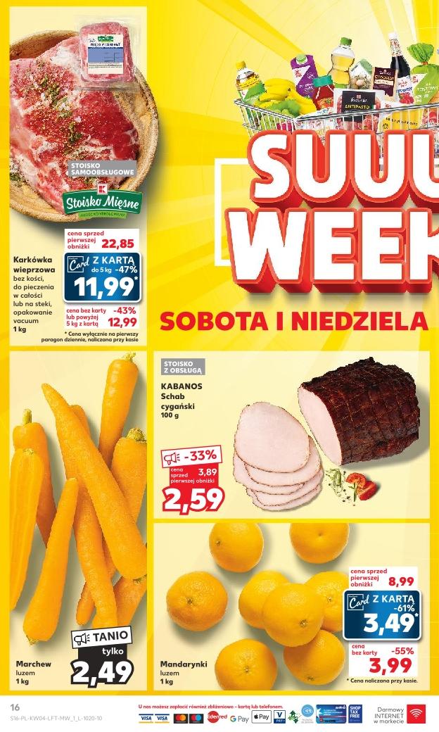 Gazetka promocyjna Kaufland str. 16