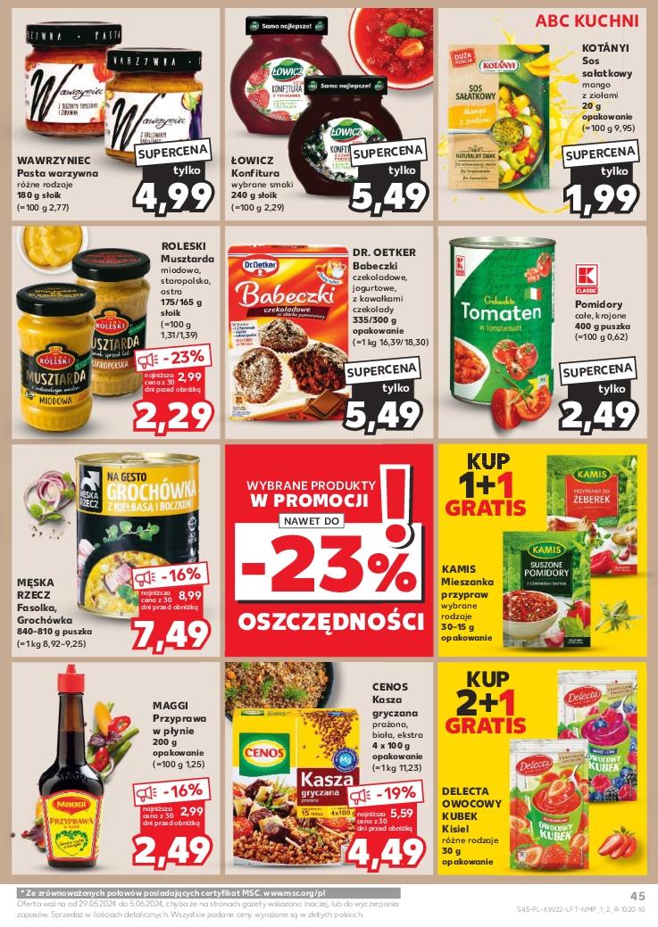 Gazetka promocyjna Kaufland str. 45