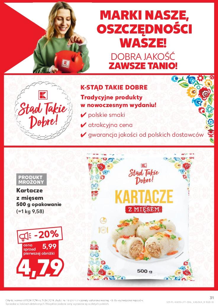 Gazetka promocyjna Kaufland str. 31