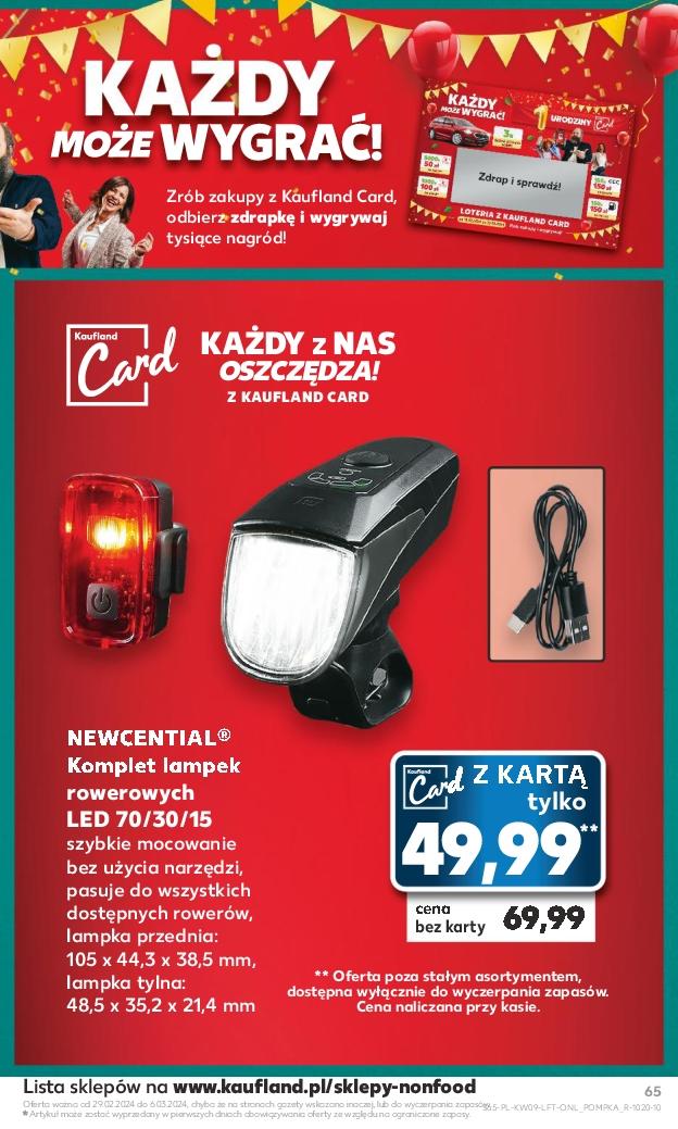 Gazetka promocyjna Kaufland str. 65