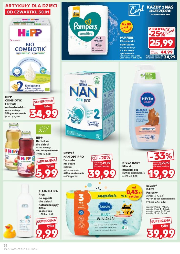 Gazetka promocyjna Kaufland str. 74