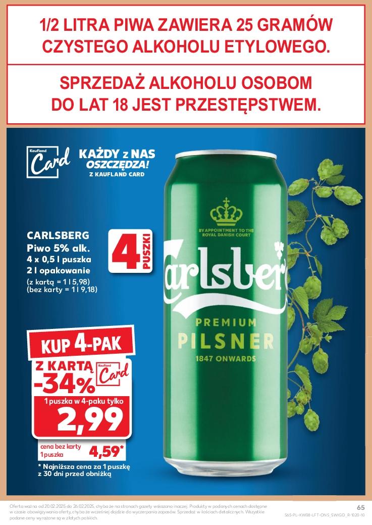Gazetka promocyjna Kaufland str. 65