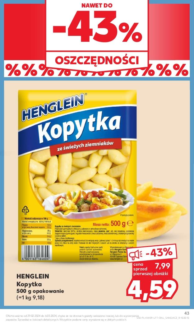 Gazetka promocyjna Kaufland str. 43