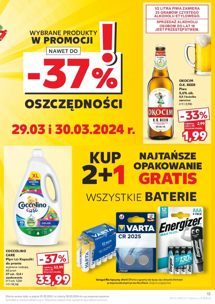 Gazetka promocyjna Kaufland str. 13