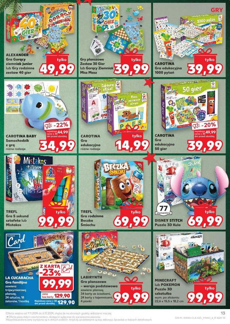Gazetka promocyjna Kaufland str. 13
