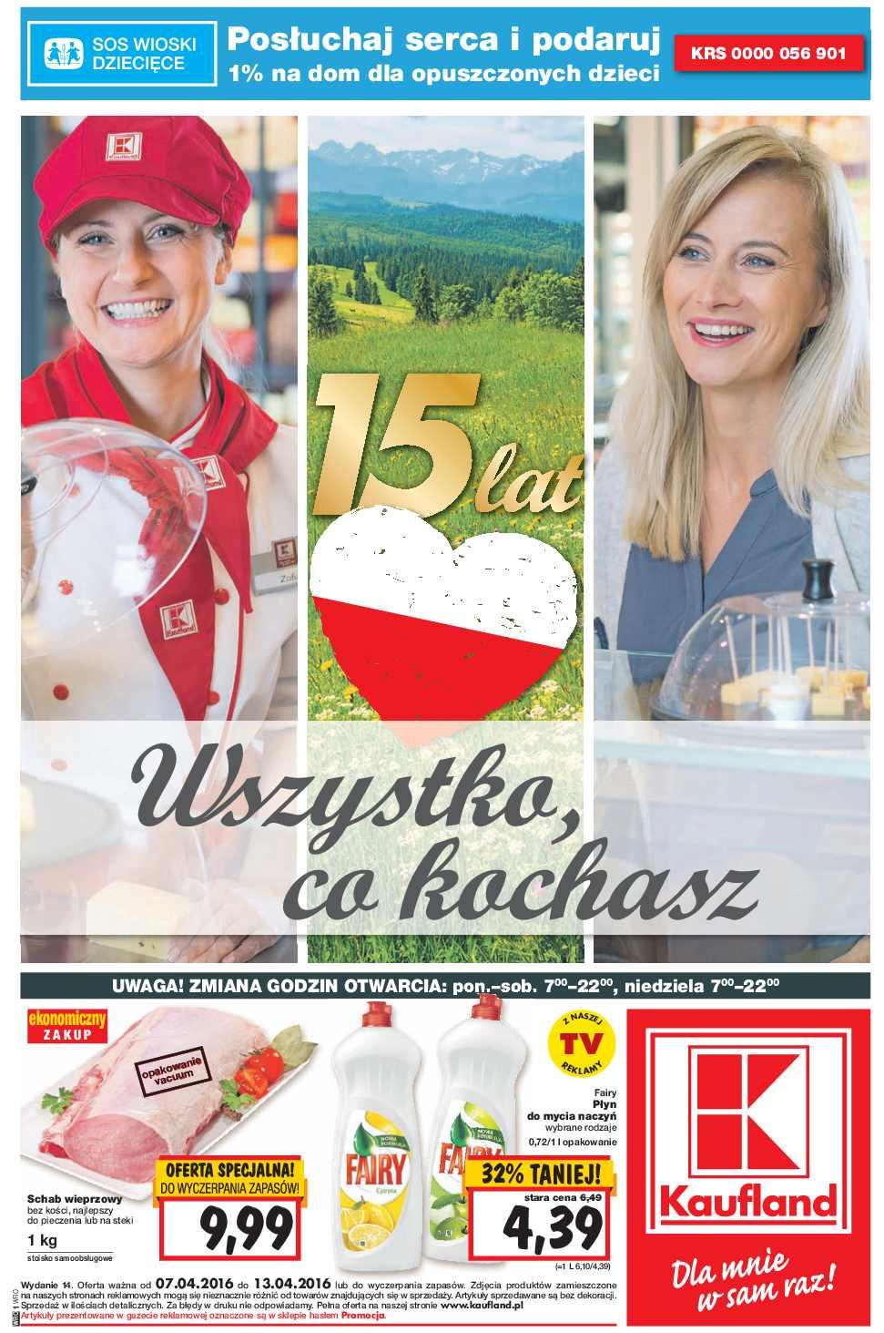 Gazetka promocyjna Kaufland str. 1