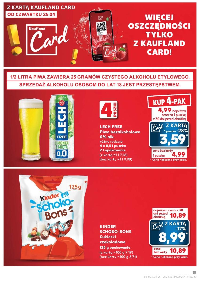 Gazetka promocyjna Kaufland str. 15