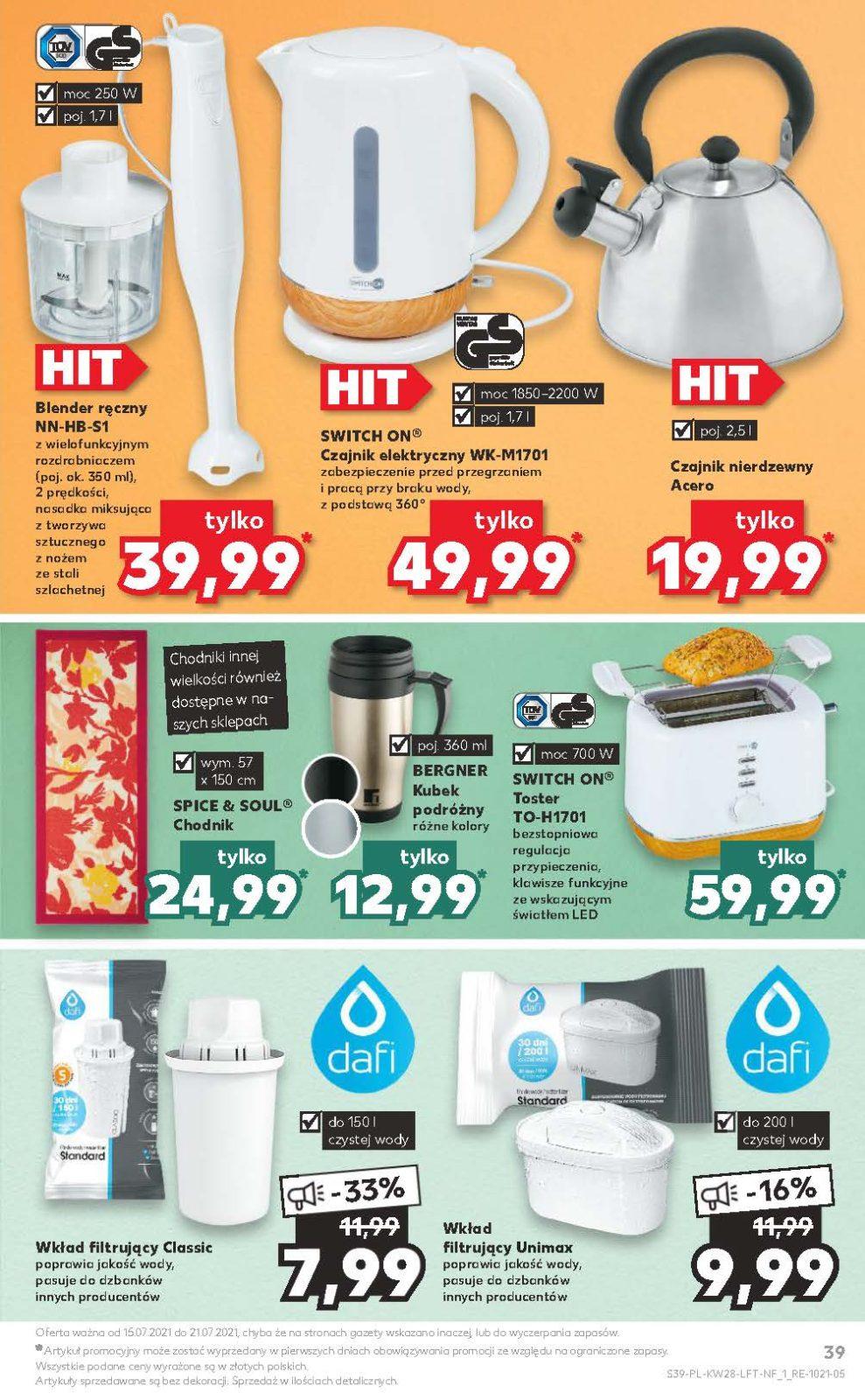 Gazetka promocyjna Kaufland str. 39