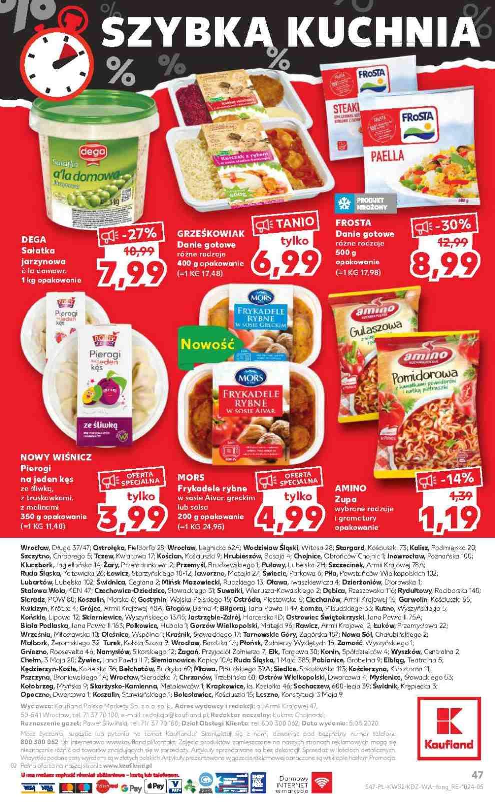 Gazetka promocyjna Kaufland str. 47