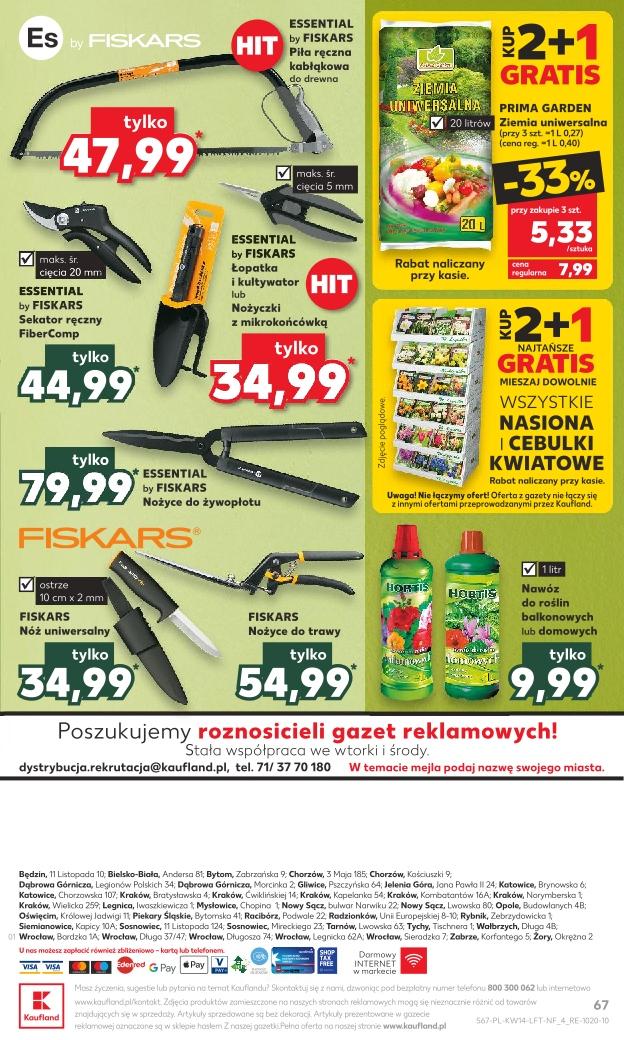 Gazetka promocyjna Kaufland str. 67