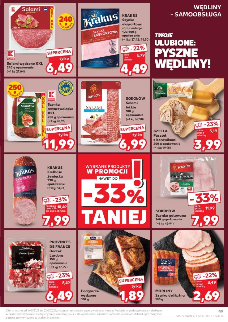 Gazetka promocyjna Kaufland str. 49