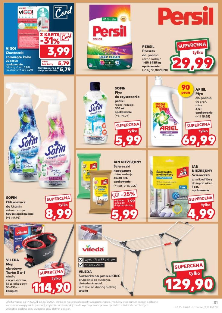 Gazetka promocyjna Kaufland str. 31